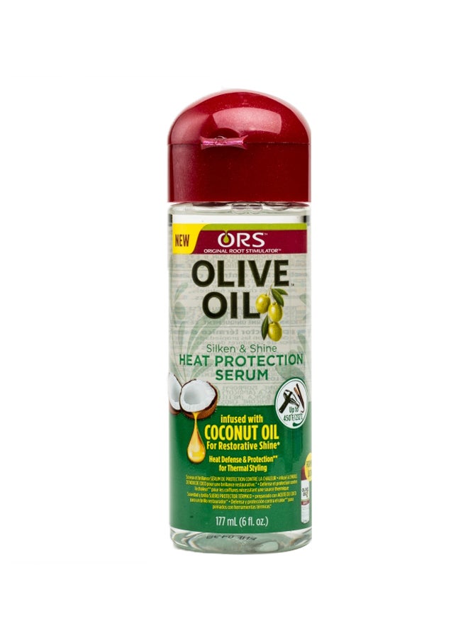 Olive Oil Heat Protection Serum Clear