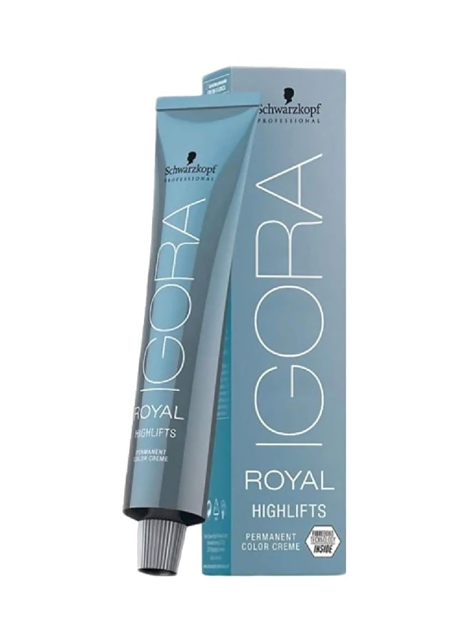 Igora Royal Highlifts Permanent Hair Color Creme With Sleek Tint Applicator Brush 10-0 Ultra Blonde