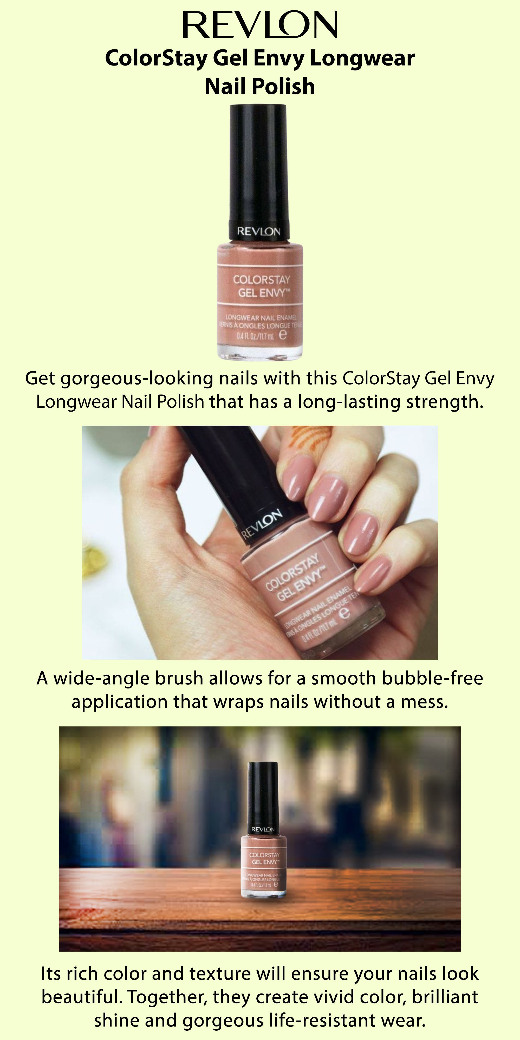 ColorStay Gel Envy Longwear Nail Polish 535 Perfect Pair