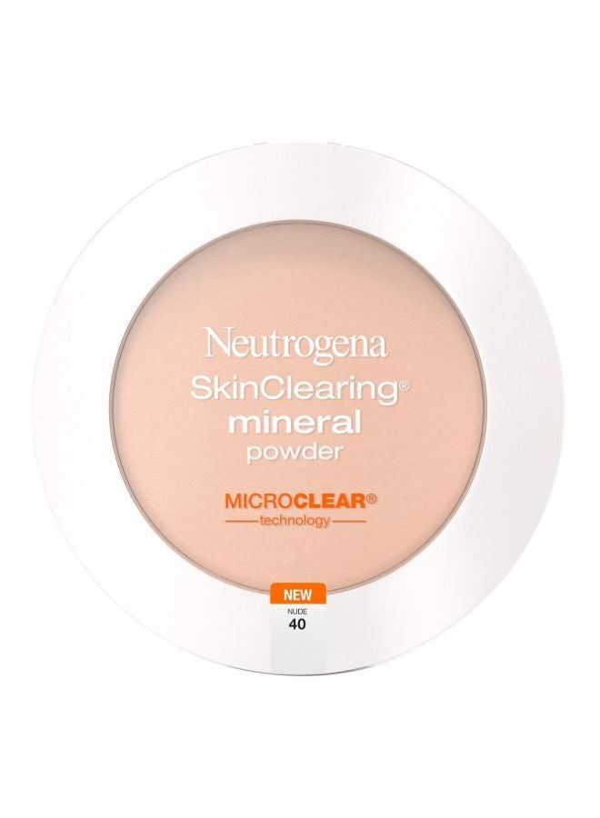 Skin Clearing Mineral Powder Nude 40