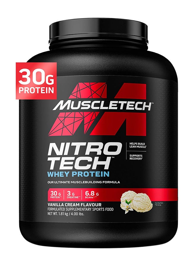 Nitro Tech Whey Isolate Protein Vanilla 1.81kg