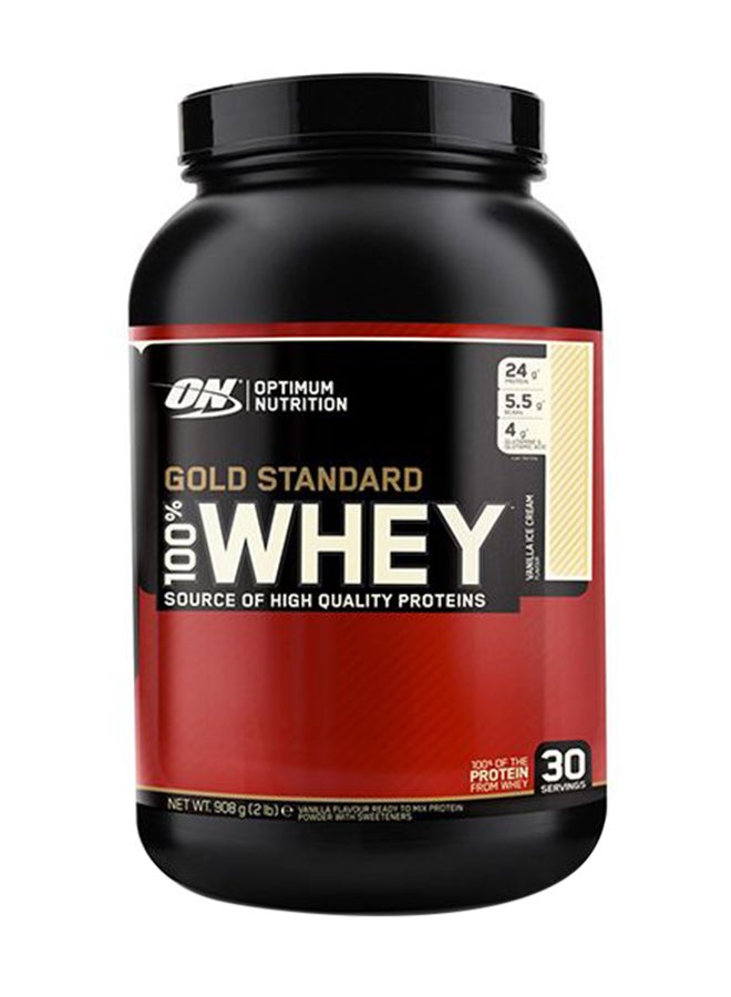 Gold Standard Whey Protein - Vanilla Ice Cream - 908 Gram