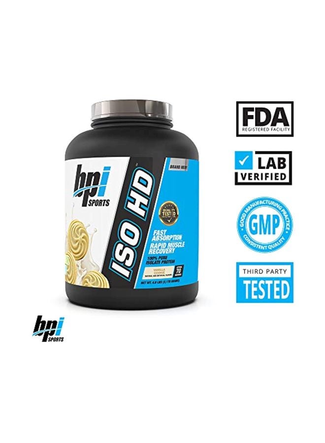 ISO HD Dietary Supplement - Vanilla Cookie