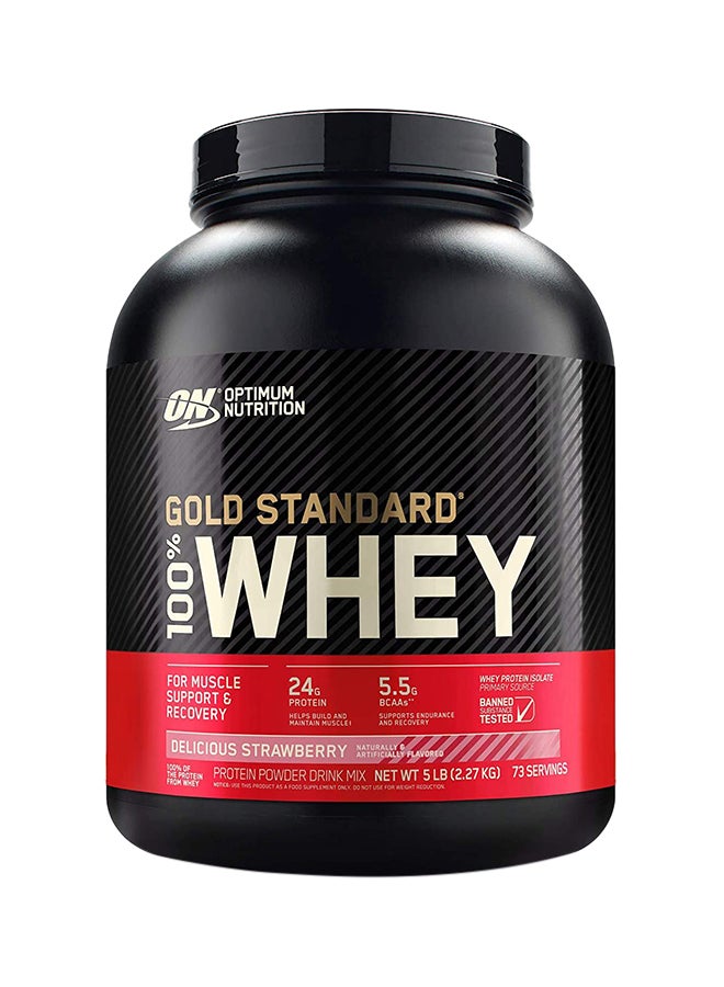 Gold Standard Whey Protein - Delicious Strawberry - 2.27 Kg