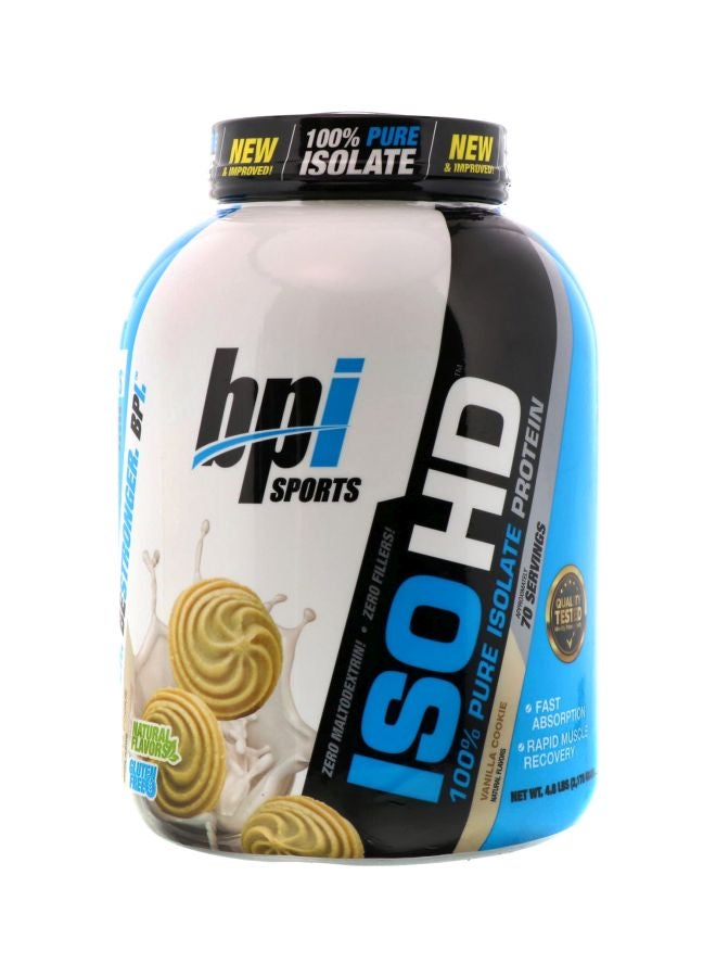 ISO HD Pure Isolate Protein - Vanilla Cookie