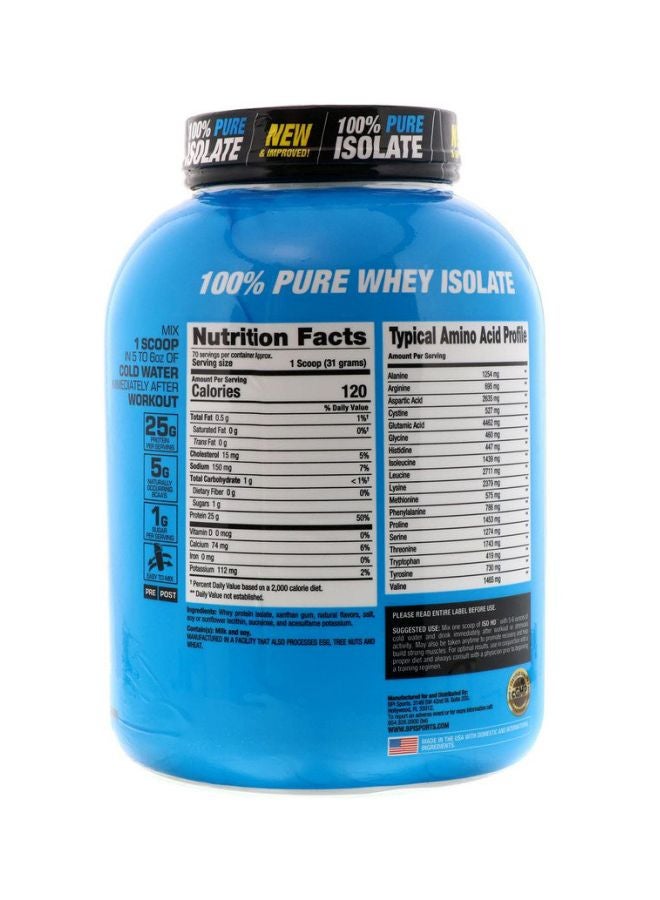 ISO HD Pure Isolate Protein - Vanilla Cookie