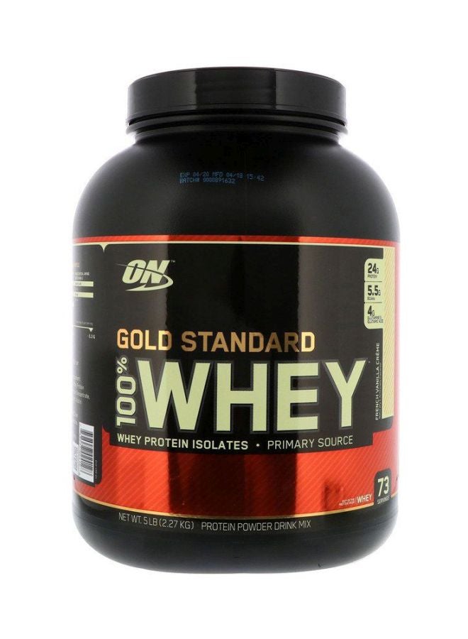 Gold Standard 100% Whey Protein Powder - French Vanilla Creme