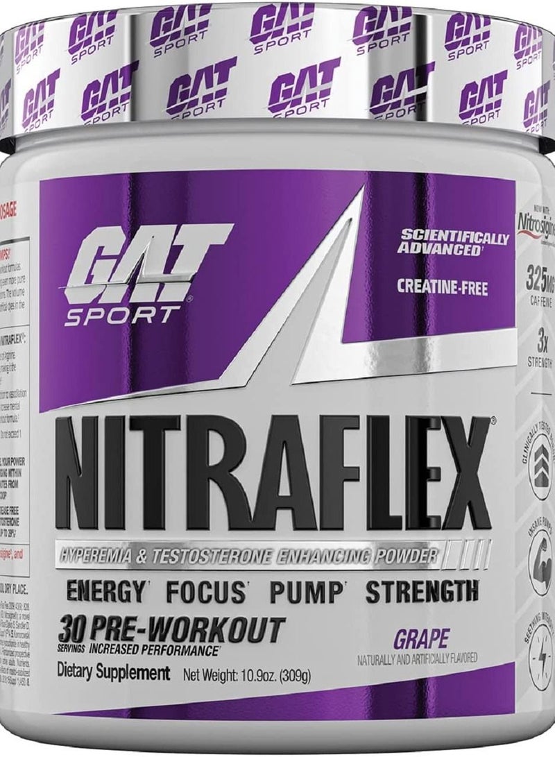 Gat NitraflexTestosterone Boosting Powder Grape