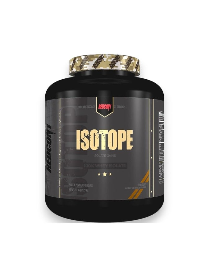 Isotope, Chocolate Flavour, 5 Lbs, 71 Servings
