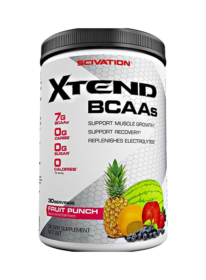 XTend BCAAs Diet Supplement Fruit Punch - 411 gram