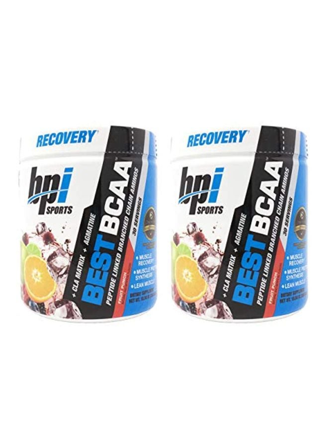 Pack Of 2 Best BCAA Dietary Supplement - Fruit Punch