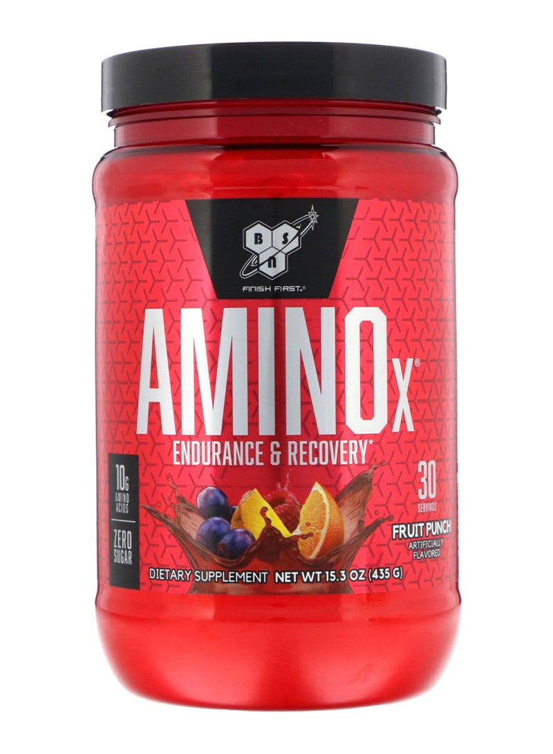 Fruit Punch Amino-X Endurance And Recovery
