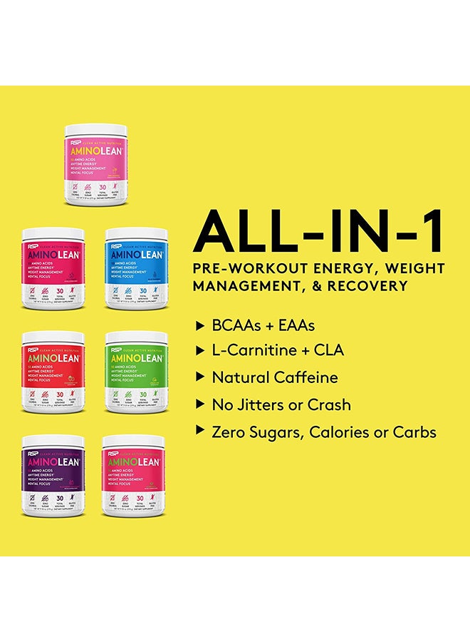 AminoLean - Blue Raspberry (30 Servings)