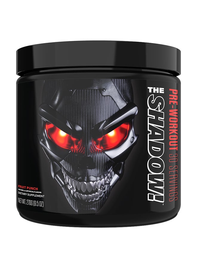 The Shadow Pre-Workout Dietary Supplement - Fruit Punch, 30 Servings