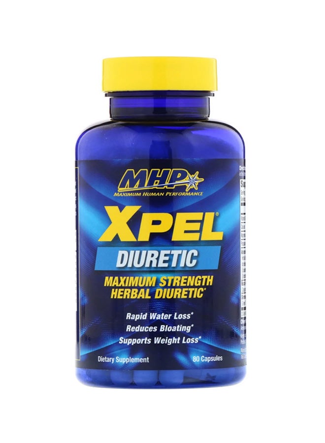 Expel Maximum Strength Herbal Diuretic Dietary Supplement - 80 Capsules