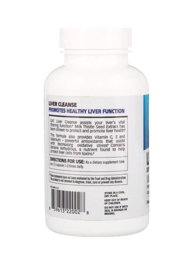 Liver Cleanse Dietary Supplement - 60 Capsules