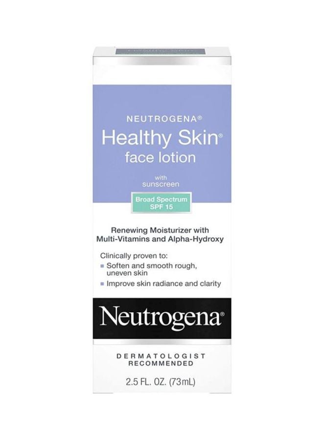 Healthy Skin Face Lotion SPF 15 2.5Fluid Ounce