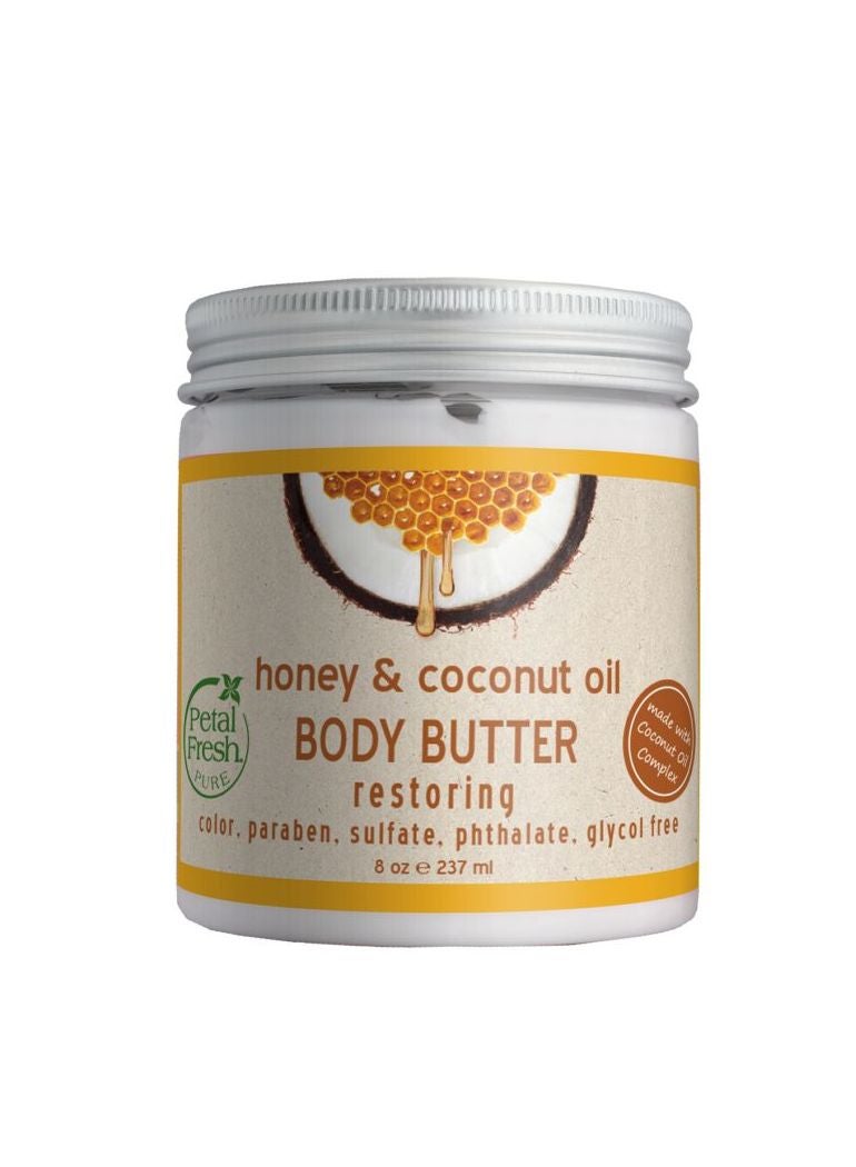 Body Butter Restoring Honey And Coconut Oil White