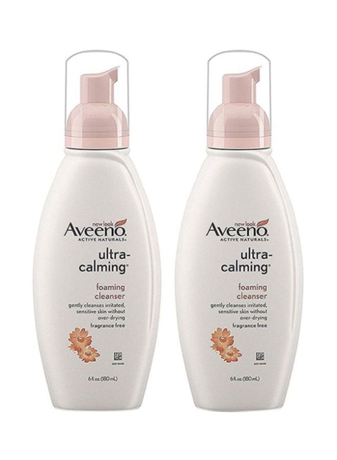 Pack Of 2 Ultra Calming Foaming Facial Cleanser 360ml