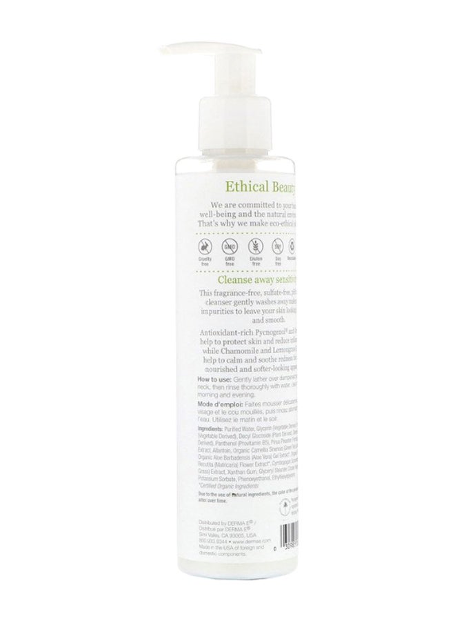 Nettoyant Sensitive Skin Cleanser
