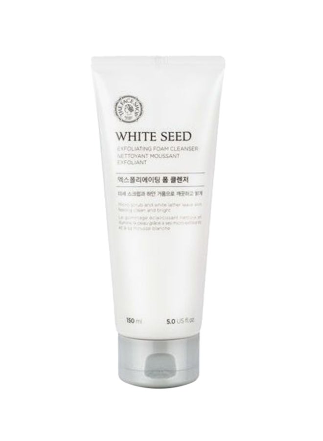 White Seed Exfoliating Cleansing Foam 150ml
