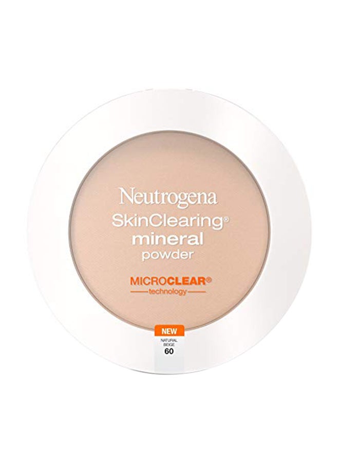 SkinClearing Mineral Powder Natural Beige 60