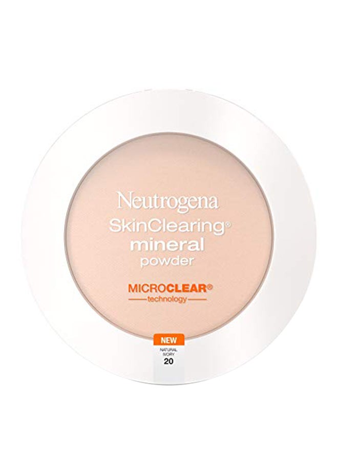 Skin Clearing Mineral Powder Natural Ivory 20
