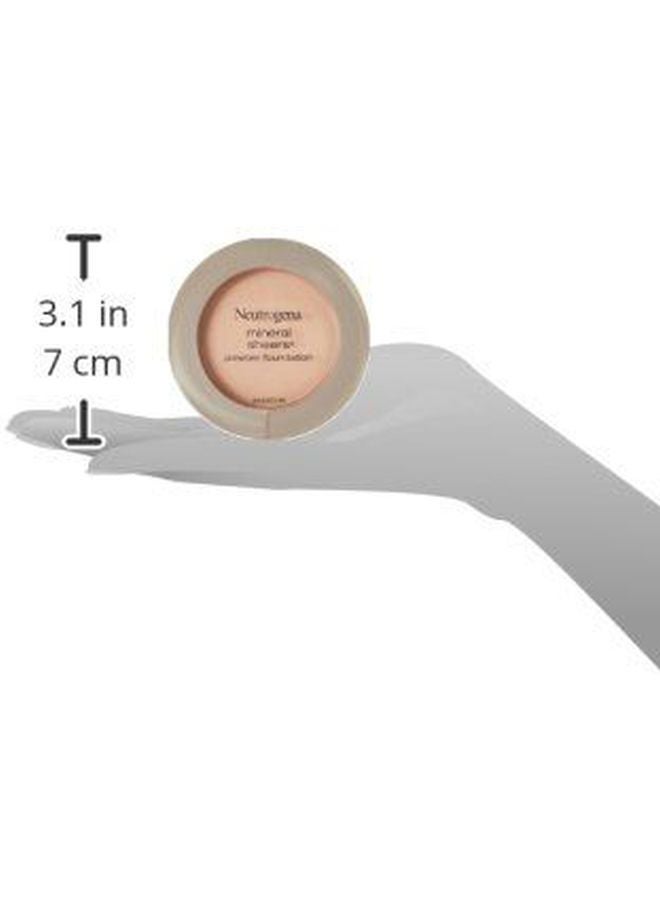 Mineral Sheers Compact Powder Foundation Natural Ivory 20