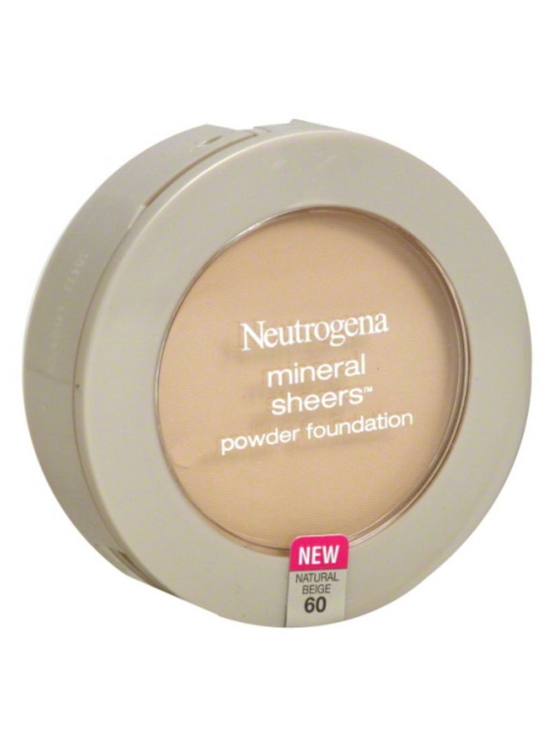 Mineral Sheers Loose Foundation Powder Natural Beige 60