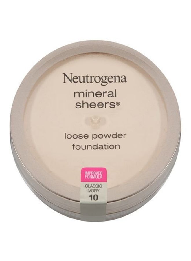 Mineral Sheers Loose Powder Foundation Classic Ivory