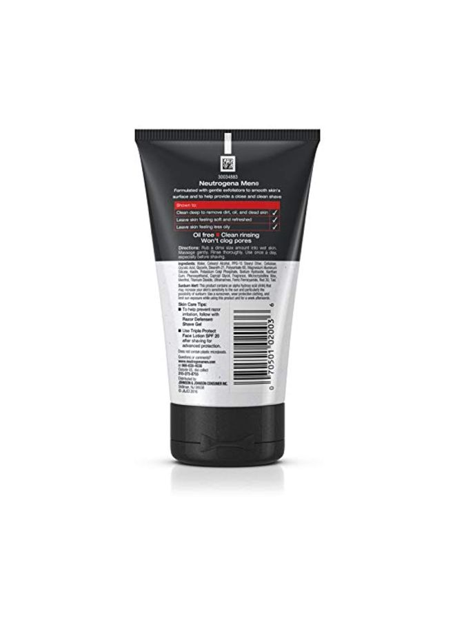 Razor Defense Face Scrub