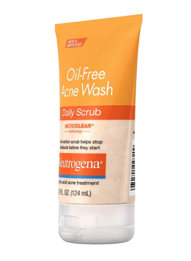 Oil-Free Acne Daily Scrub 124ml