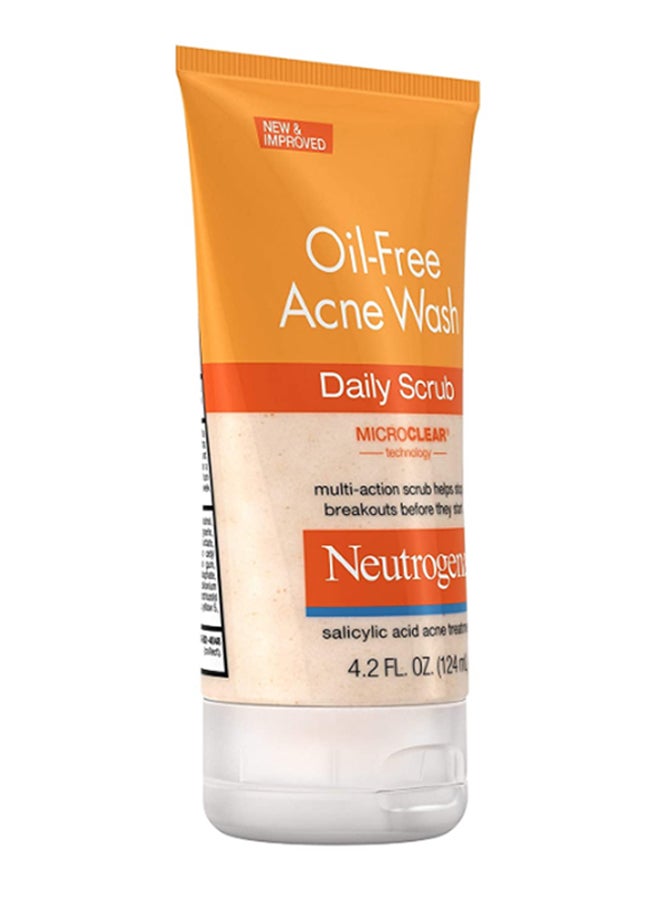 Oil-Free Acne Daily Scrub 124ml