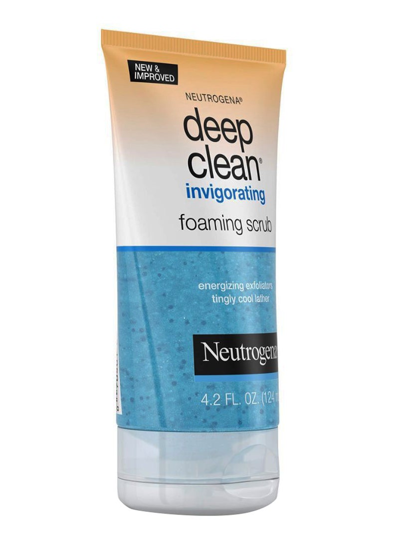 Deep Clean Invigorating Foaming Face Scrub 124ml