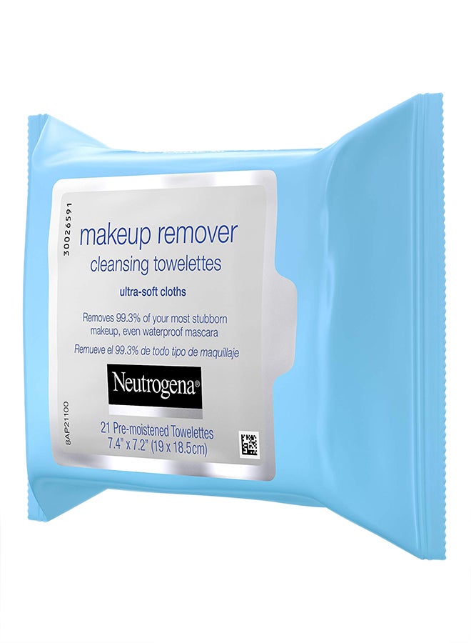 Pack Of 3 Makeup Remover Cleansing Towelettes And Wipes White