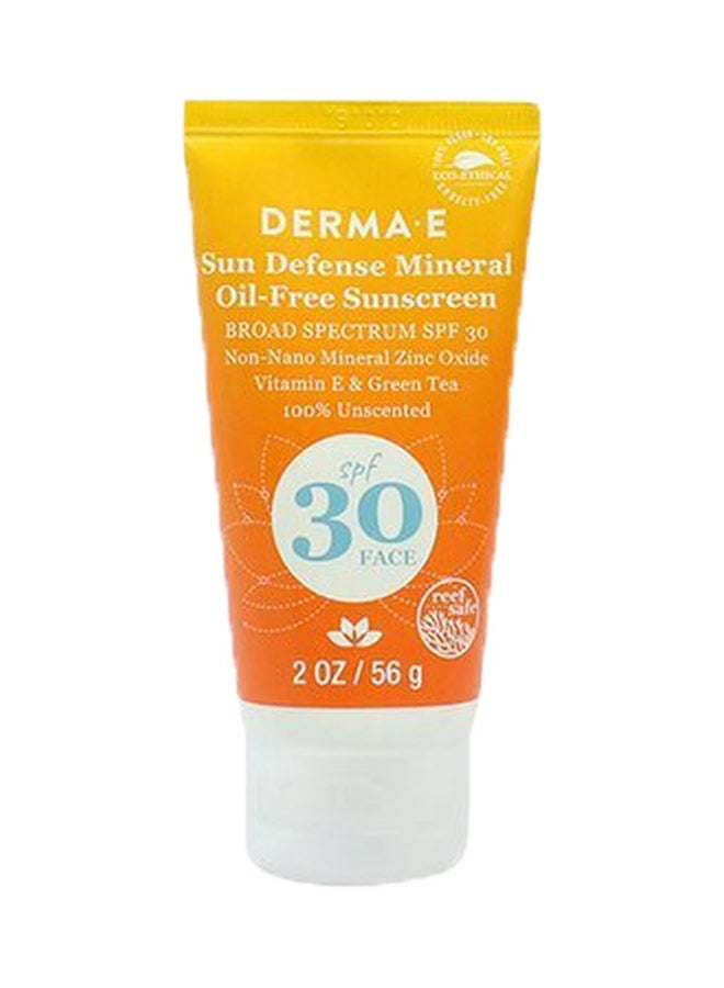 Sun Defense Mineral Oil-Free Sunscreen SPF30 56grams