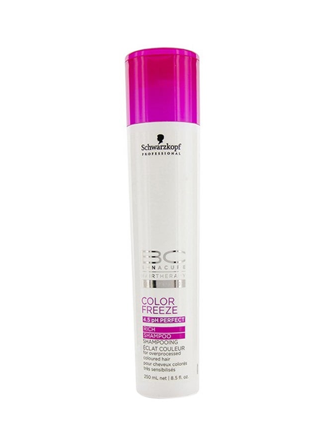 BC Color Freeze pH 4.5 Perfect Rich Shampoo (For Overprocessed Coloured Hair) 250ml/8.5oz