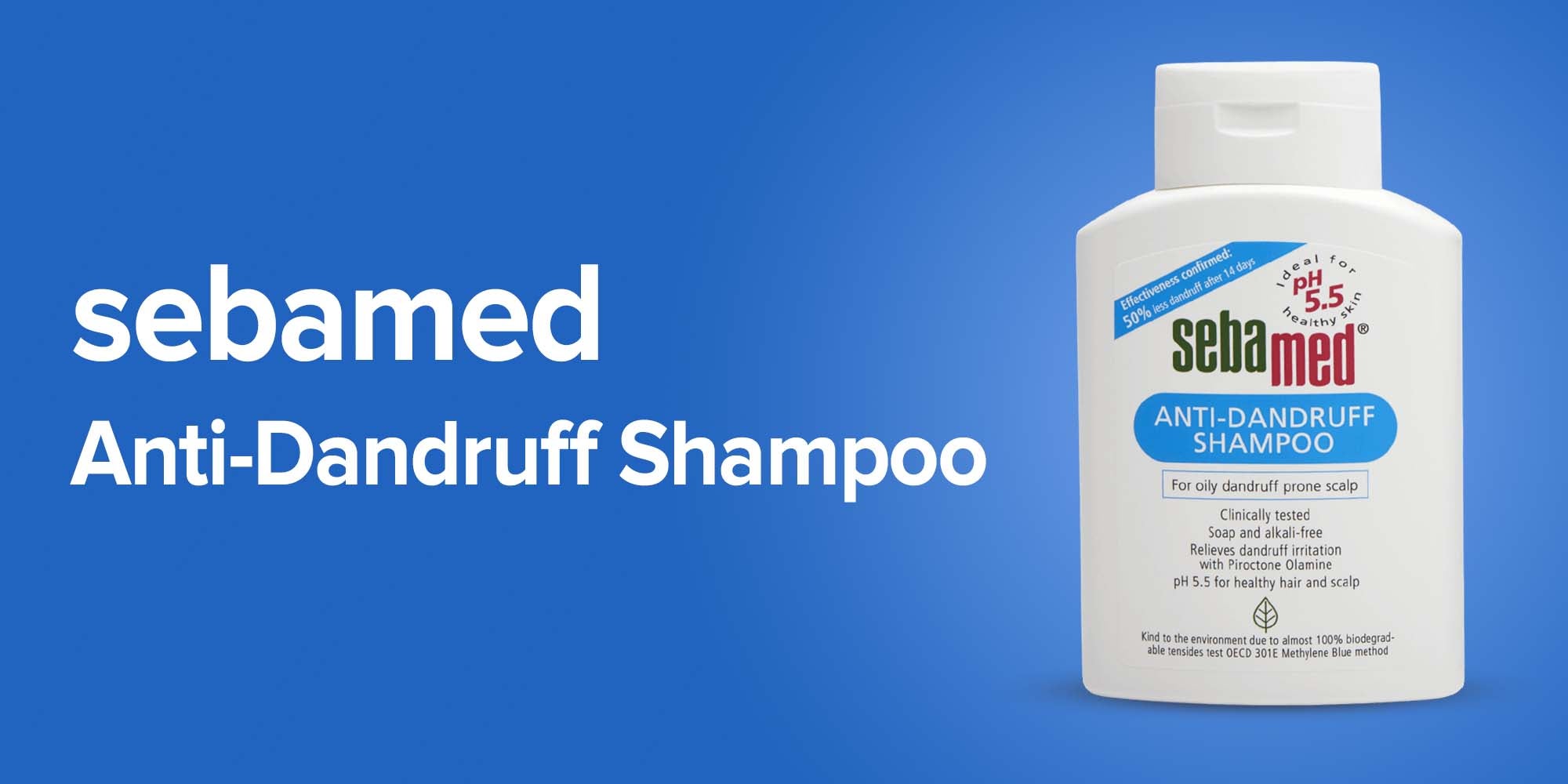Antidandruff  Shampoo 200ml White/Blue/Red 200ml