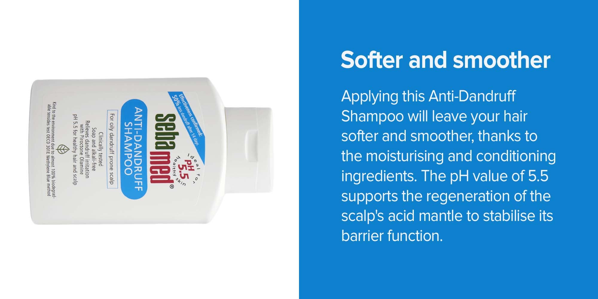 Antidandruff  Shampoo 200ml White/Blue/Red 200ml