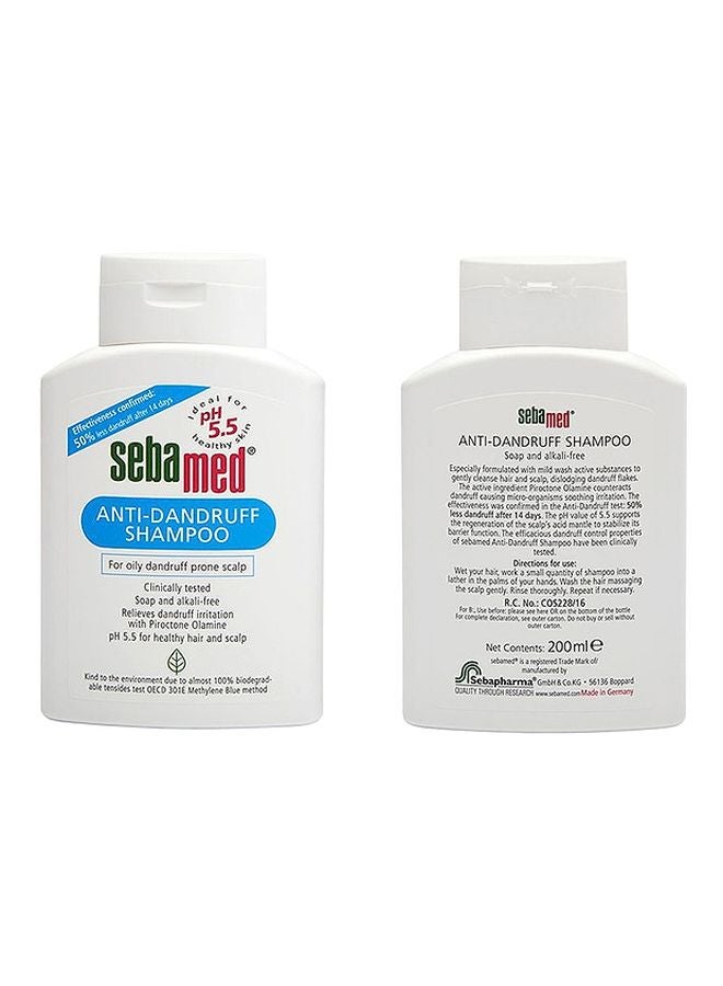 Antidandruff  Shampoo 200ml White/Blue/Red 200ml