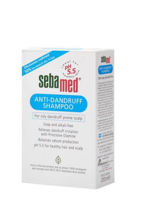 Antidandruff  Shampoo 200ml White/Blue/Red 200ml