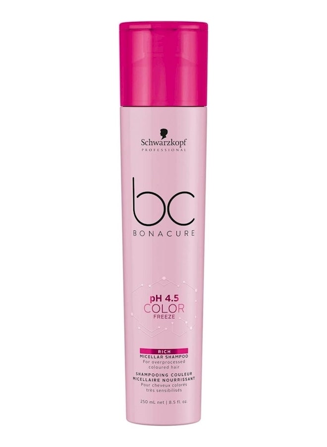Bonacure Ph 4.5 Color Freeze Rich Micellar Shampoo 250ml