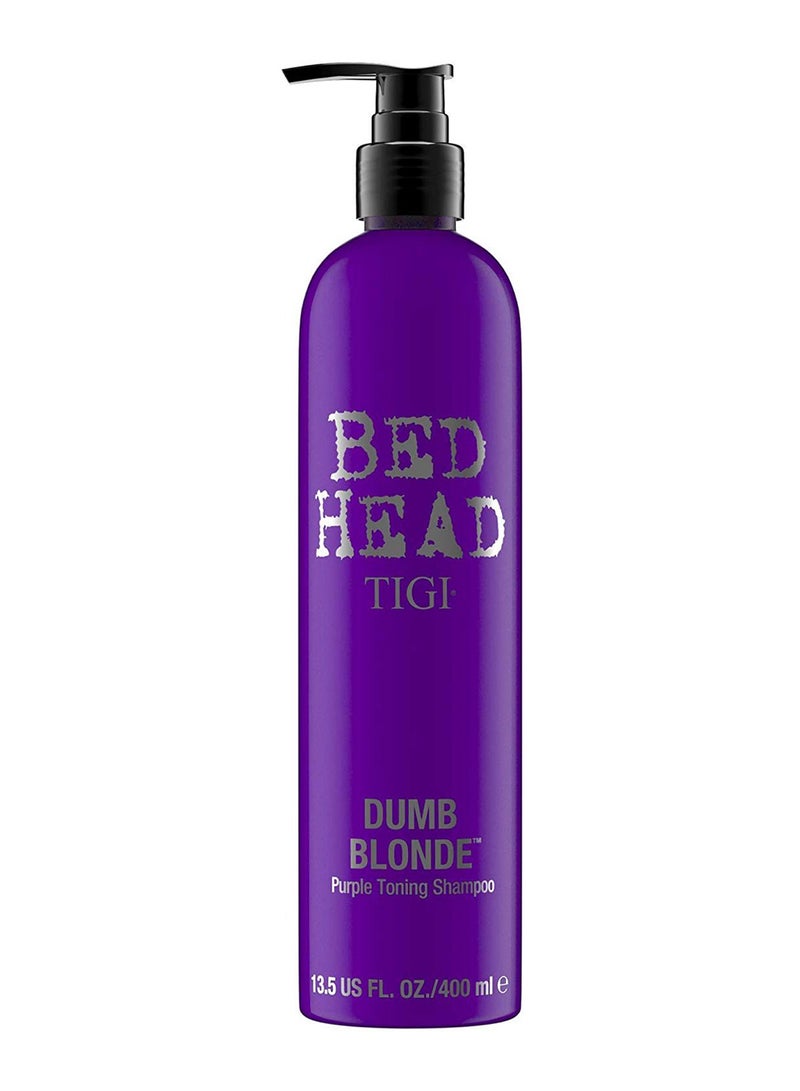 Bed Head Dumb Blonde Purple Toning Hair Shampoo 400ml