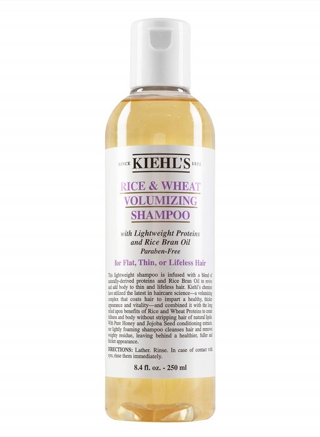 Rice and Wheat Volumizing Shampoo 250 ml