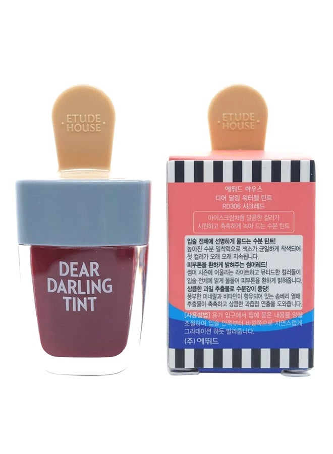 Dear Darling Water Gel Tint Lip Gloss RD306 Shark Red