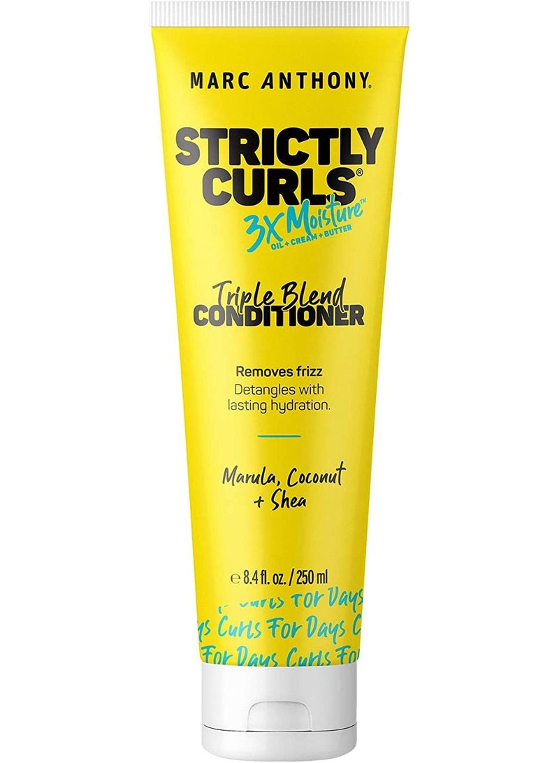 Sulfate free color safe conditioner for dry damaged curly hair 250ml