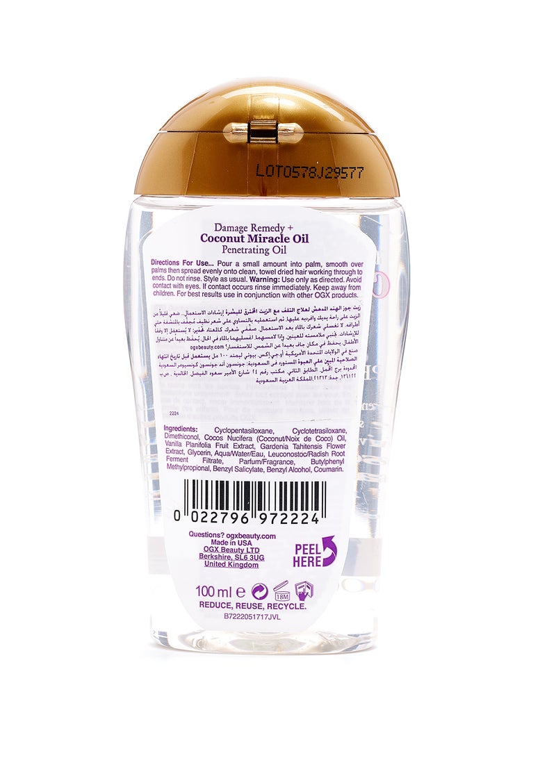 Coconut Miracle Oil 100ml