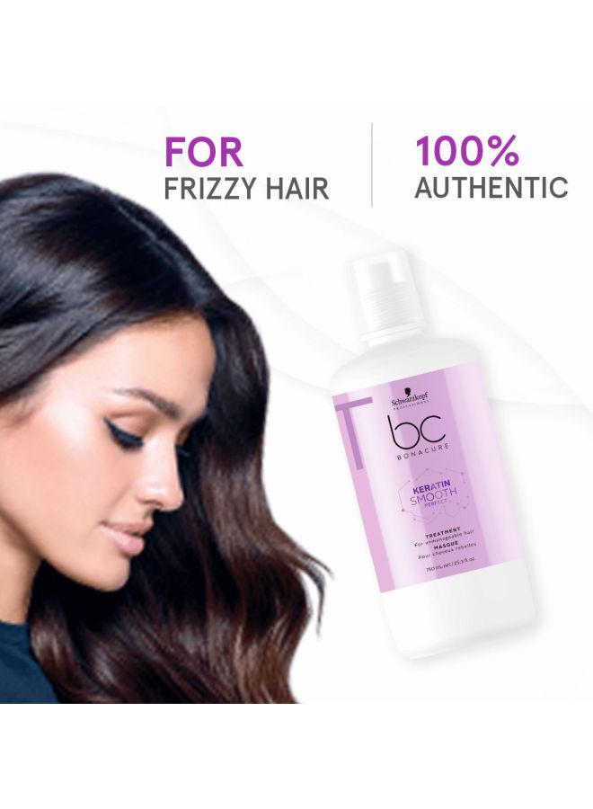 Professional Bonacure Keratin Smooth Perfect Treatment Masque 750ml