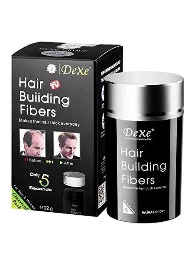 Hair Building Fibers Color Powder Dark Brown 22grams