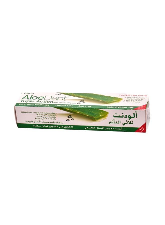 Triple Action Aloe Vera Toothpaste 100ml